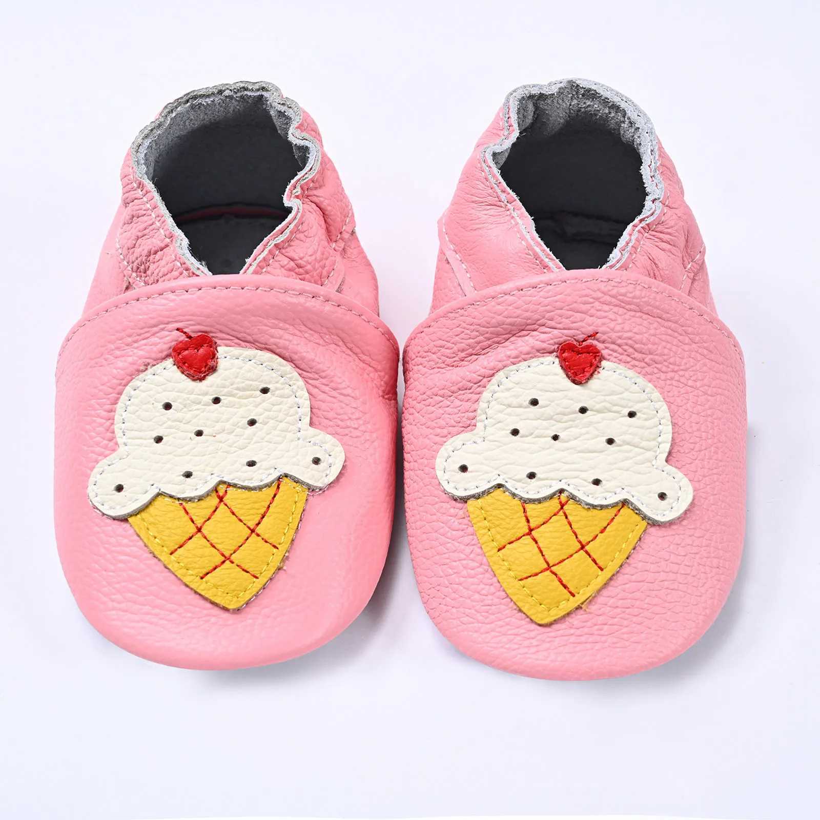 Comfortable cowhide baby shoes for boys and girls Moccasins sliders for toddlers first step walking sneakers Chaussure baby sneakers M240827