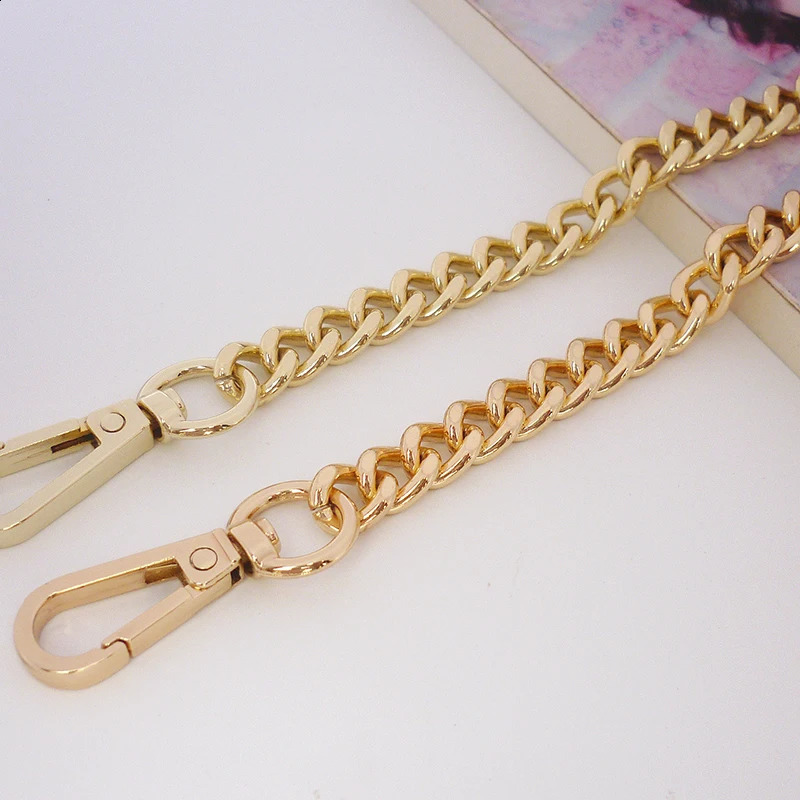 Long 120cm Metal Purse Chain Strap Handle Replacement For Handbag Shoulder Bag GOLD Color 240826