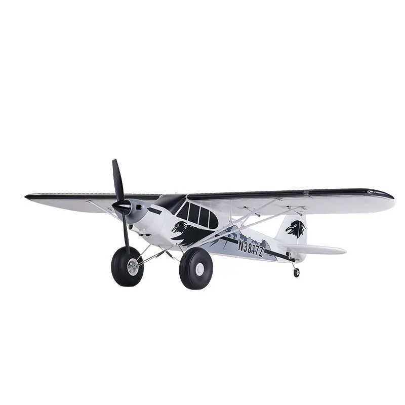 Pa-18 Rc 1300mm remote-controlled model J3 Piper Super Cub Pnp Rtf trainer electric aircraft outdoor toys childrens gifts W240826 Free shipping