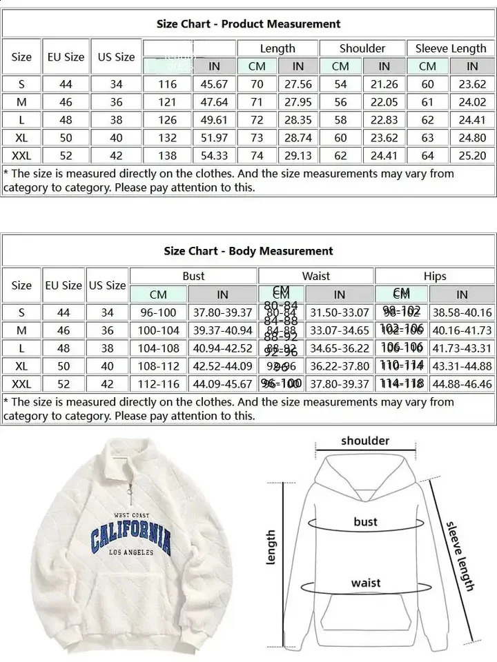 mens Turtleneck sweatshirt with embroidered letters and fluffy fuzzy texture hooded Sherpa wool Pullover Z5106406 240827