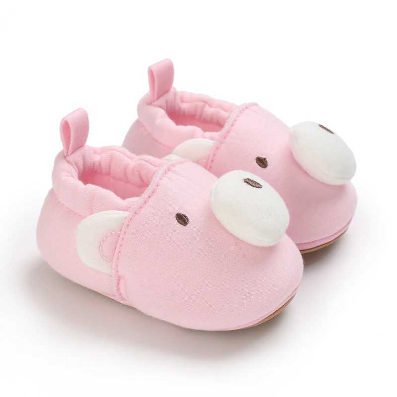 Baby soft baby crib shoes cartoon boots anti slip newborn boy first walker cartoon shoes winter warm childrens sports shoes M240827