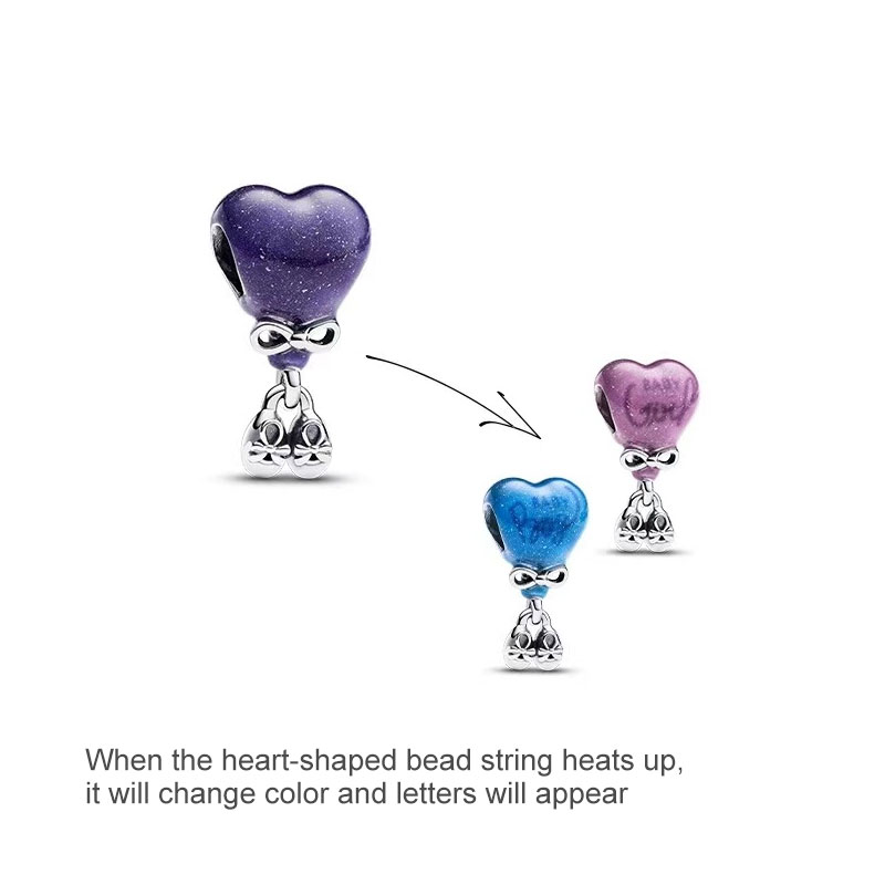 2024 New Charms Mother Is Day 925 Sterling Silver Pink Rose Beads Glass For Making Jewelry Love Changes Women Birthday Is Gift