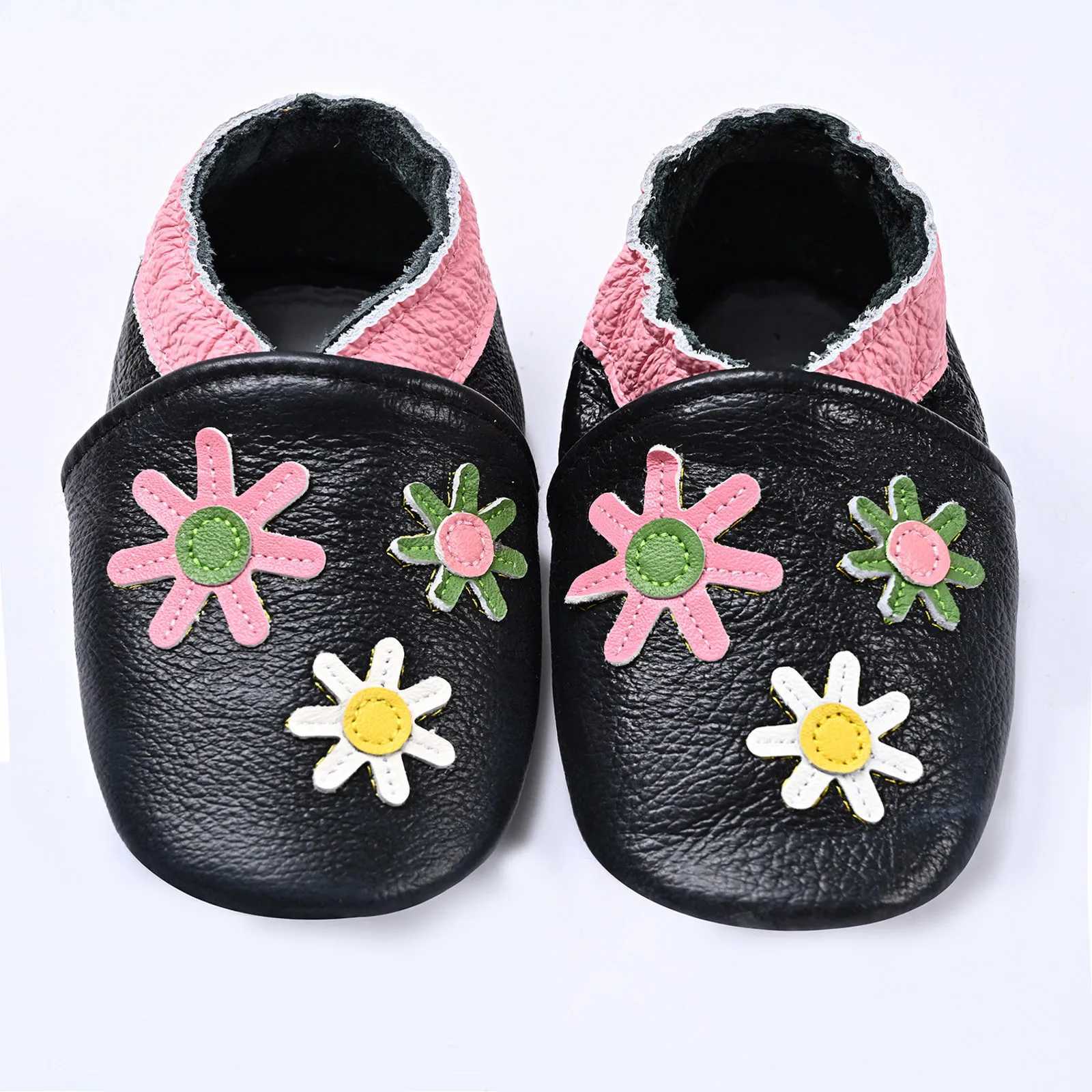Comfortable cowhide baby shoes for boys and girls Moccasins sliders for toddlers first step walking sneakers Chaussure baby sneakers M240827