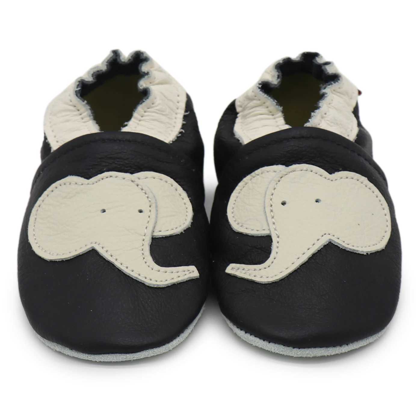 Carozoo cow leather baby shoes cute style baby shoes for girls first walking shoes soft soled leather baby shoes comfortable M240827