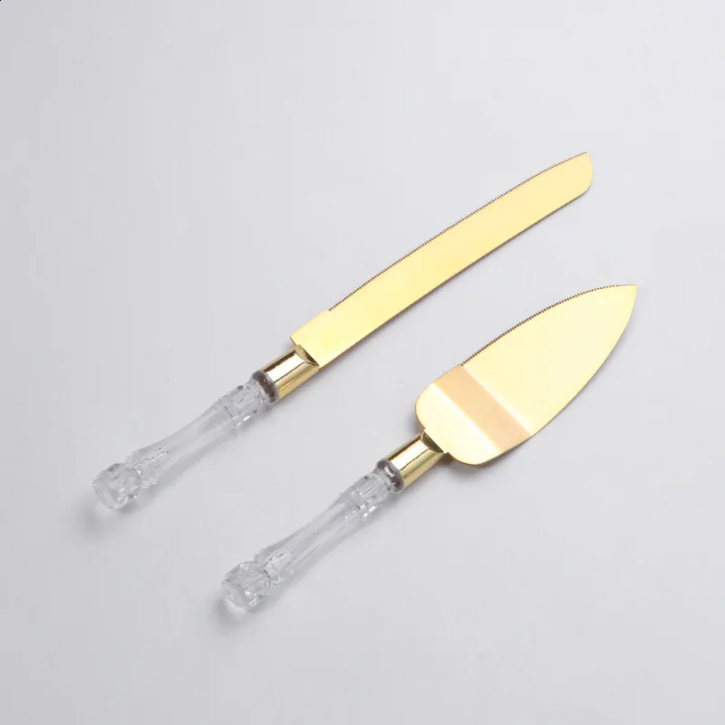 Wedding cake knife and server set service is perfect for weddings birthdays parties 240826