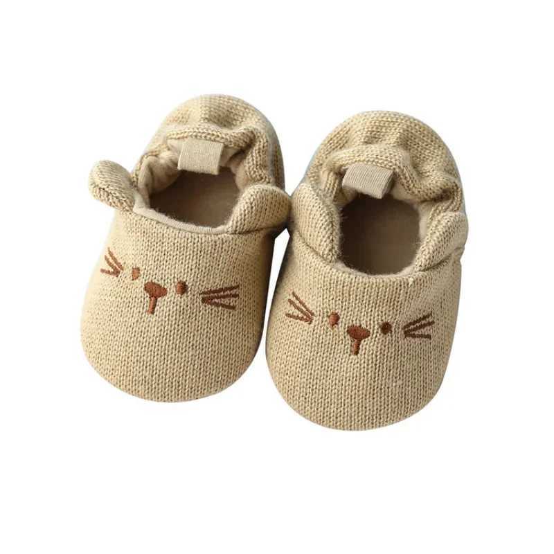 1-year-old baby and toddler baby shoes knitted wool shoes that wont fall off baby walking shoes M240827
