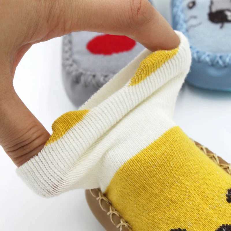 Preschool baby girl boy shoes first walker baby cartoon newborn baby girl boy anti slip socks anti slip shoes boots M240827