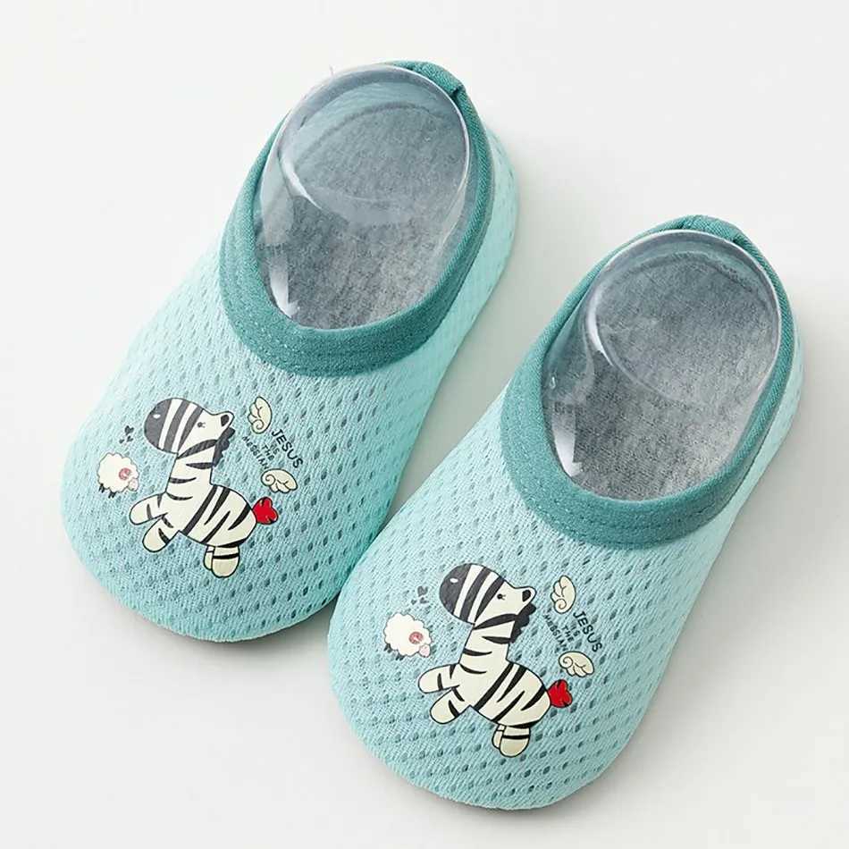 Baby and toddler shoes with anti slip soft sole first step for childrens spring and summer cartoon 6-month-4 year old childrens shoes M240827