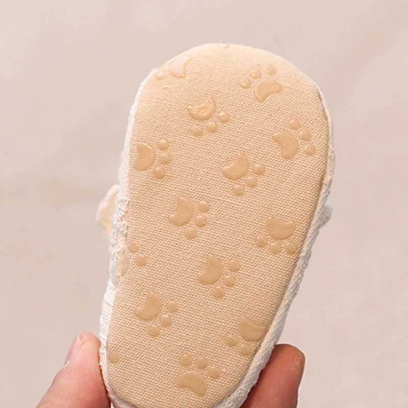 Zapatos Bebe Ni a baby shoes spring new baby lace princess shoes soft soled baby walking shoes for girls and boys M240827
