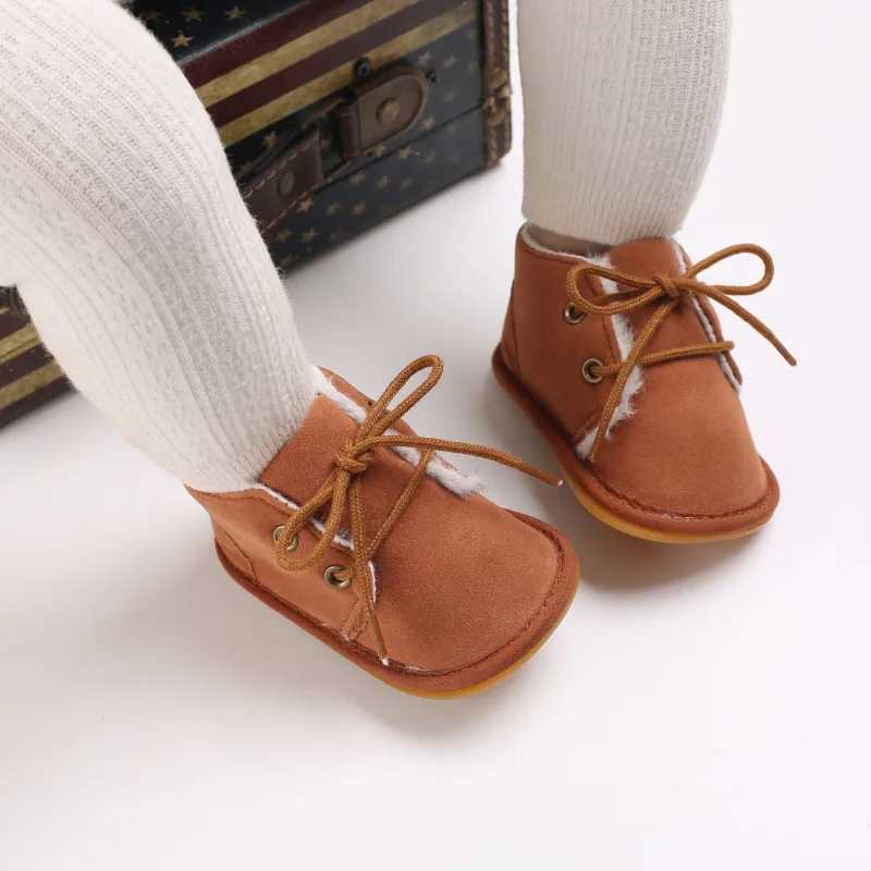 Baby shoes baby toddlers boys snow baby boots comfortable winter warm cotton first step walker anti slip baby sports shoes M240827