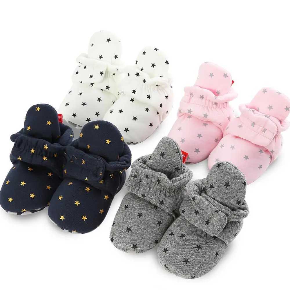 Baby shoes boots warm and non slip cotton comfortable and lightweight baby crib shoes for young children M240827