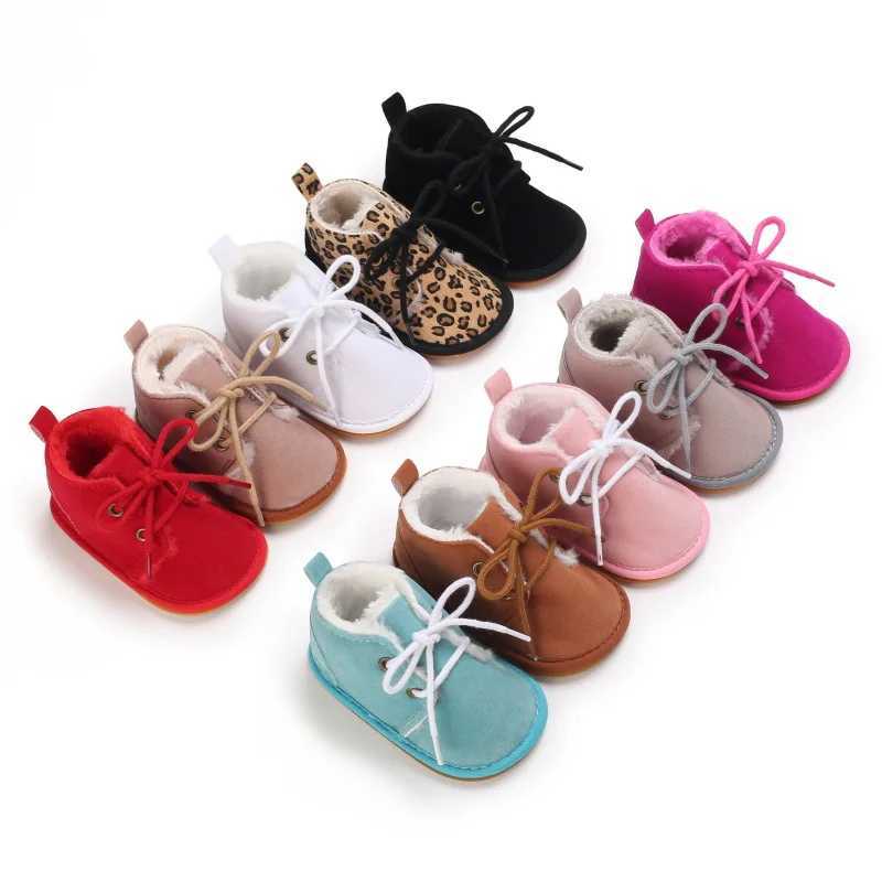 Baby shoes baby toddlers boys snow baby boots comfortable winter warm cotton first step walker anti slip baby sports shoes M240827