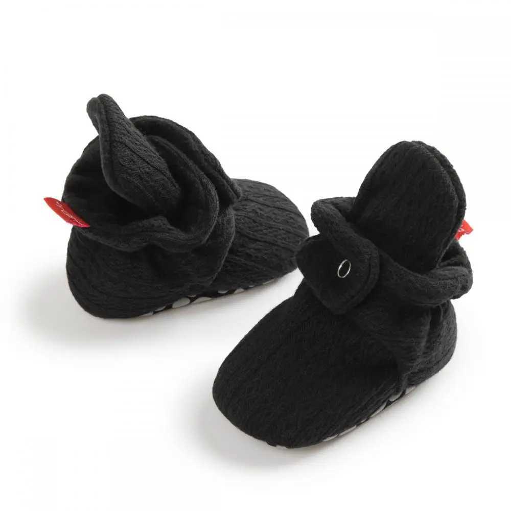 Winter Boys and Girls Baby Cute Socks Baby First Step Walker Floor Boots Soft Anti slip Warm New Fashion Comfortable Shoes M240827
