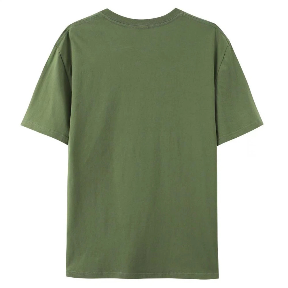 100% pure cotton round neck Tshirt unisex summer wholesale bulk blank black mens Playeras De Algodon 240827