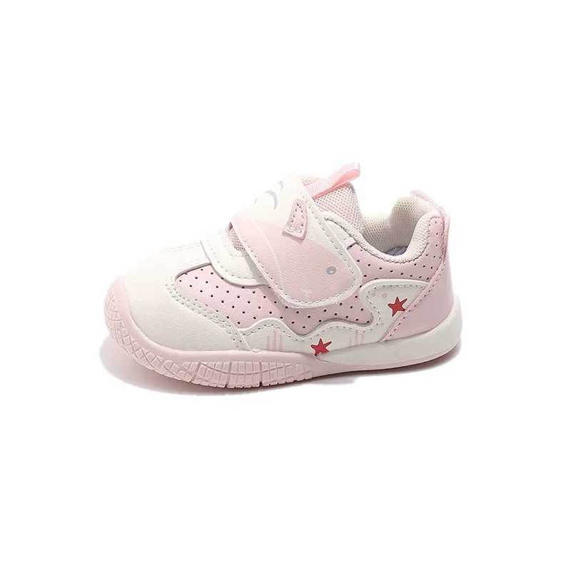 Baby trend sports shoes for young children boys and girls casual outdoor shoes childrens non slip soft sole first walking shoes childrens apartment M2