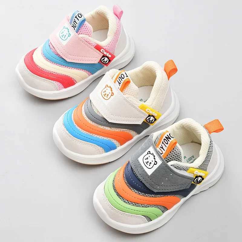 Best Sellers childrens shoes Spring 0-3 year old girls breathable soft sole baby shoes Ultralight childrens casual shoes Zapatillas Ni o M240827