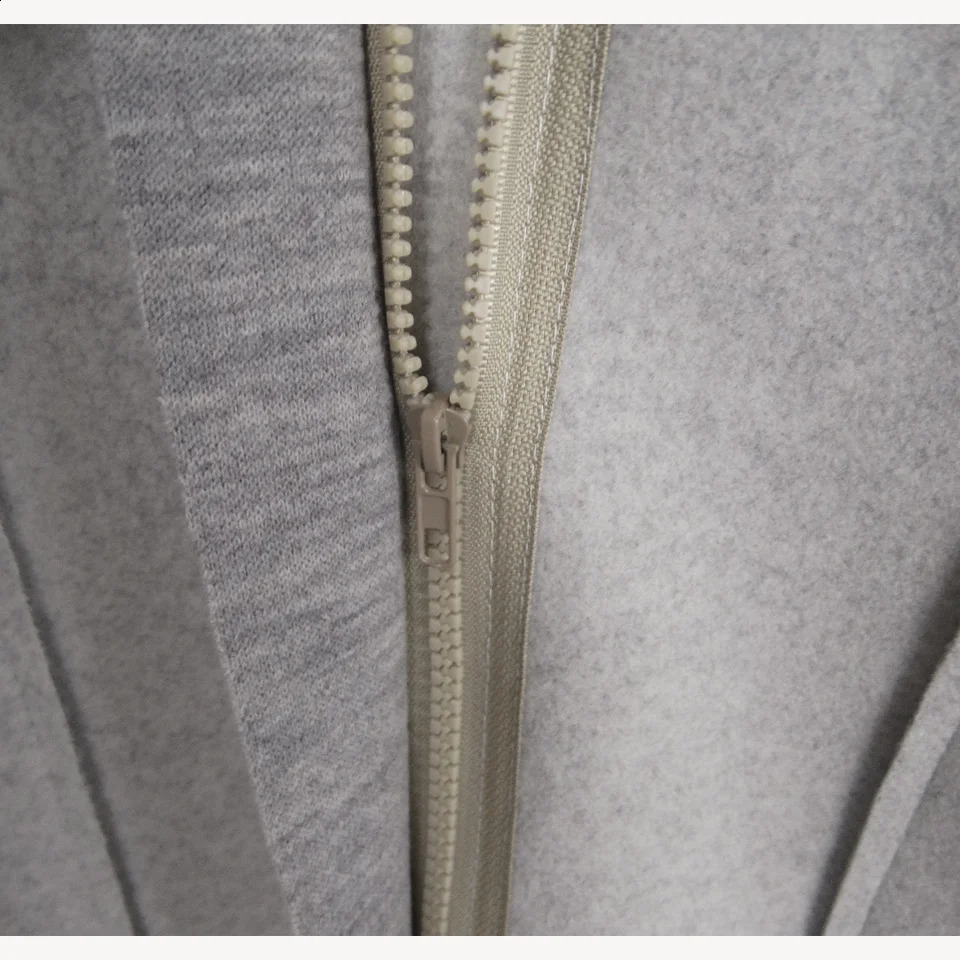 Large hooded sweatshirt for women windproof machine casual loose swing door collar top Trenchcoat laminated wool coat Spring and Autumn S3XL 240826