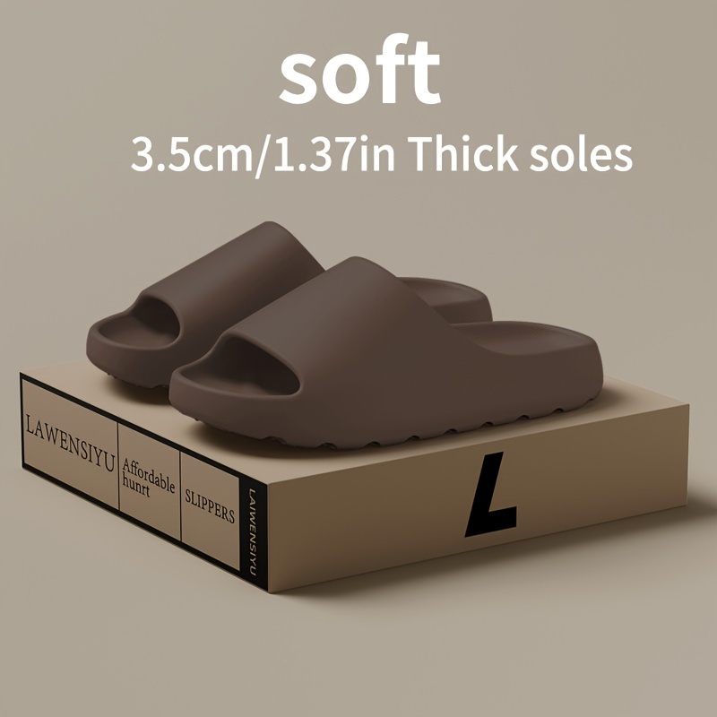 Designer Soft Slippers, Indoor And Outdoor Sandals, Anti Slip Design, Fashionable Shoes, Relaxing, Breathable, Lightweight Shoes