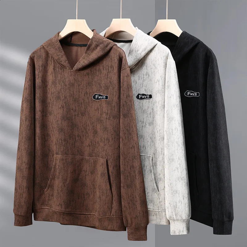 Mens Spring and Autumn Plus Size Hoodie Trend Fashion Casual Coat Young Handsome Loose 170kg 10XL 11XL 240826