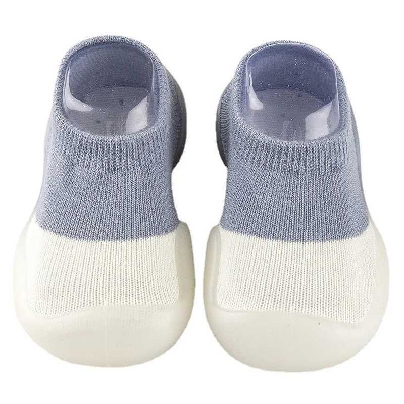 Baby shoes and simple Korean fashionable sock shoes suitable for young boys and girls spring and summer non slip floor shoes baby products M240827