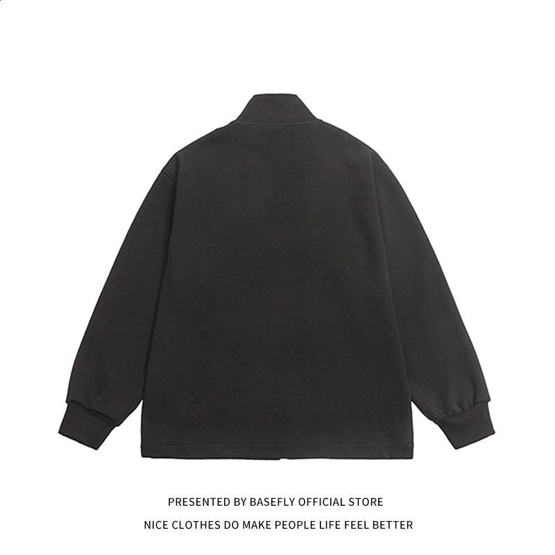 Spring and autumn simple solid zipper cardigan mens jogging jacket unisex womens casual sportswear couple hiphop fashion street 240826