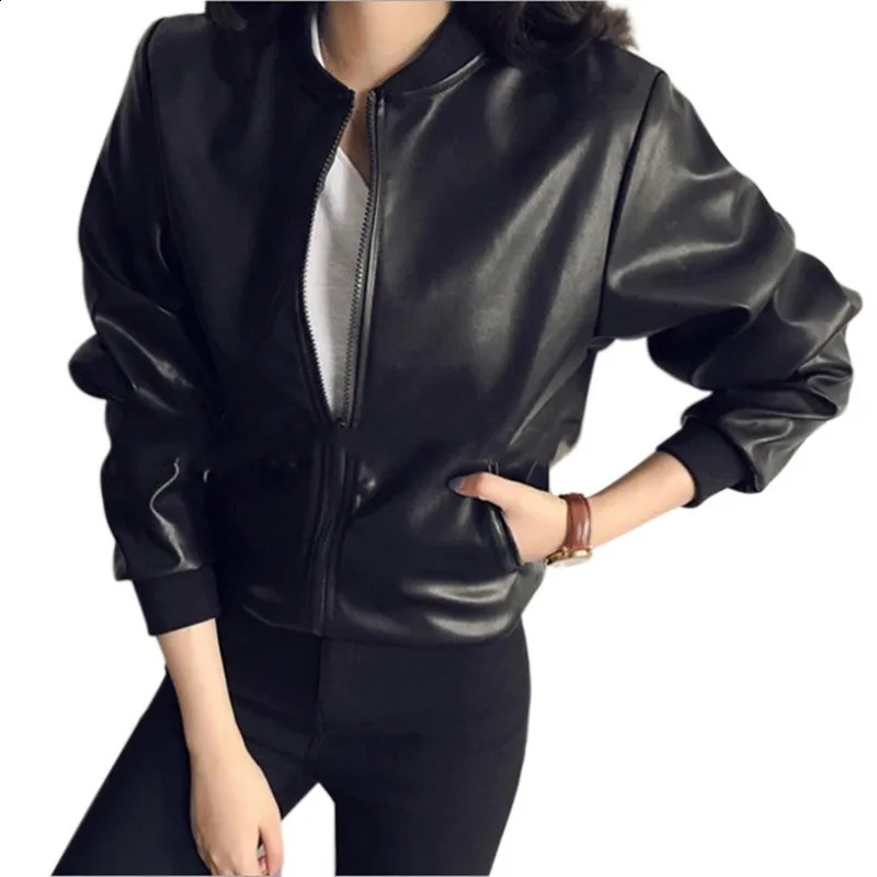 Spring and summer Korean ultra-thin fitness and weight loss leather jacket long sleeved Coats cool set 240827
