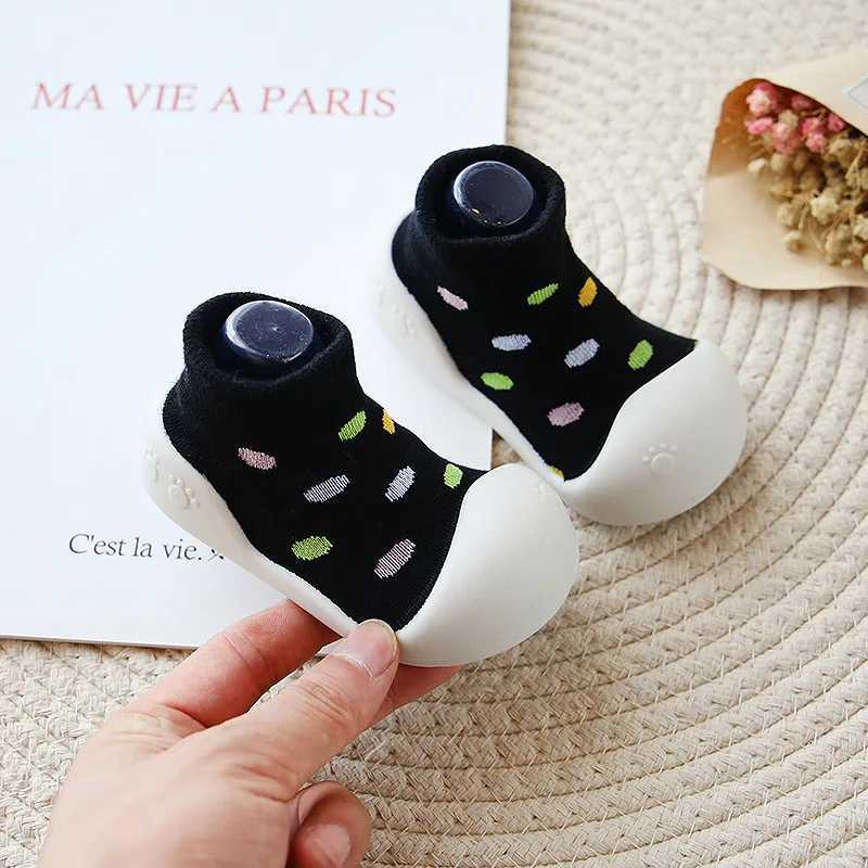Baby socks shoes newborn summer baby shoes soft rubber sports shoes cute colors baby toddler girl first step walking shoes M240827