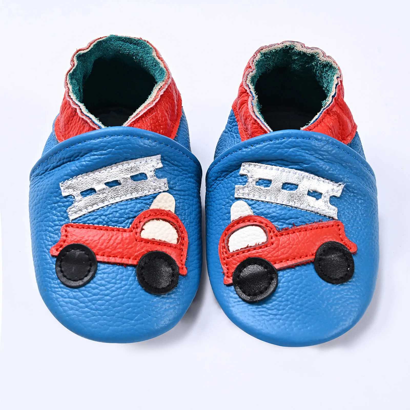 Comfortable cowhide baby shoes for boys and girls Moccasins sliders for toddlers first step walking sneakers Chaussure baby sneakers M240827
