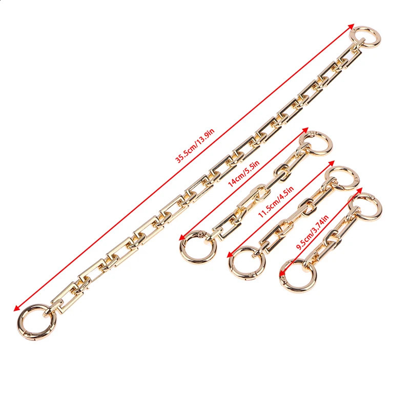 Underarm Bag Chain Handbag Metal Replacement Chains Shoulder Strap DIY Purse Handles Accessories 240826