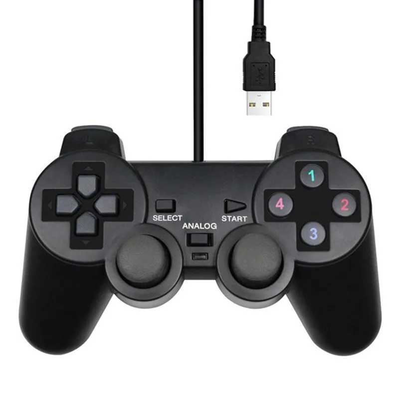 Wired Game Controller Joystick for PC Win7/Win8/Win10 for Laptop Desktop Computer M240827
