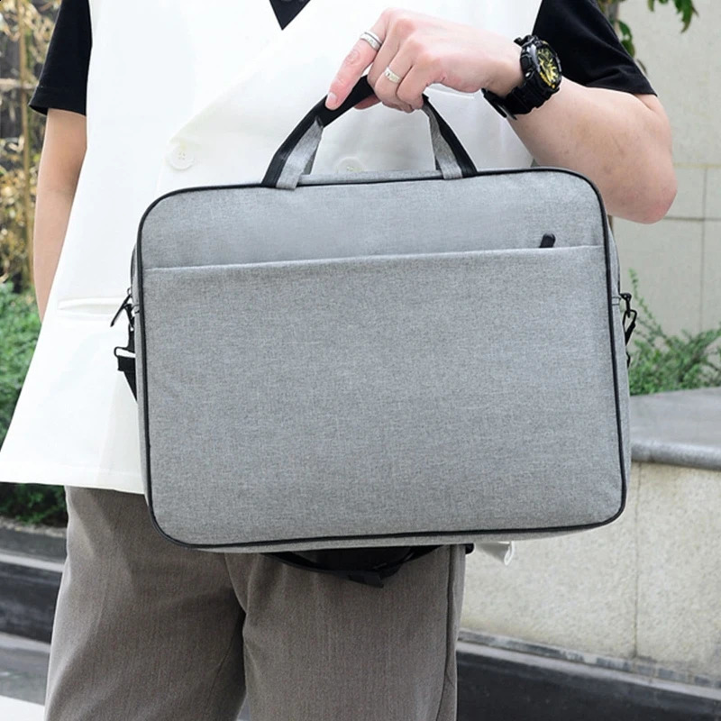 Laptop Sleeve Bag With Handle For 156 17 Inch Shockproof Computer Notebook Protective Shoulder Carrying Bags 240827Z