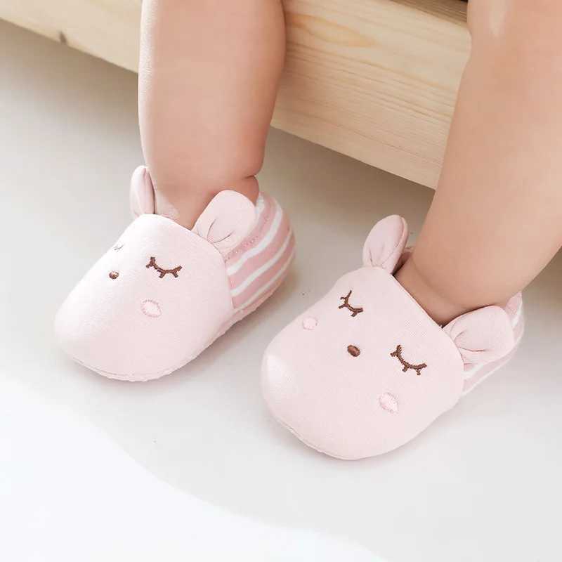 Newly born babies spring and autumn new shoes baby shoes toddler socks anti slip childrens floor socks baby girls and boys shoes M240827