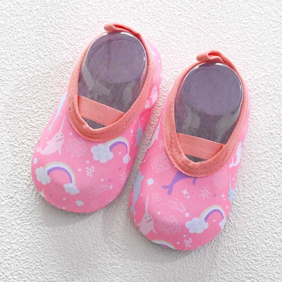 Girls Beach Water Sports Shoes Childrens Swimming Aqua Barefoot Shoes Baby Surfing Fishing Diving Indoor Outdoor Slide M240827