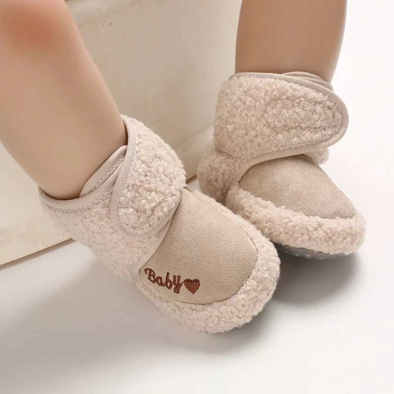 Newborns winter baby shoes baby girls bow knot baby boots casual sports shoes anti slip soft sole walking shoes age 0-18M M240827