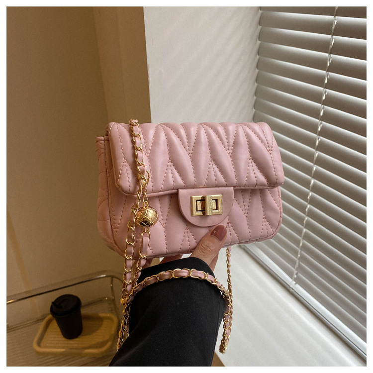 2023 Spring/Summer New Fashion Chain gge Single Shoulder Crossbody Small Square Women's Bag Mixed Batch F13.9-08.27