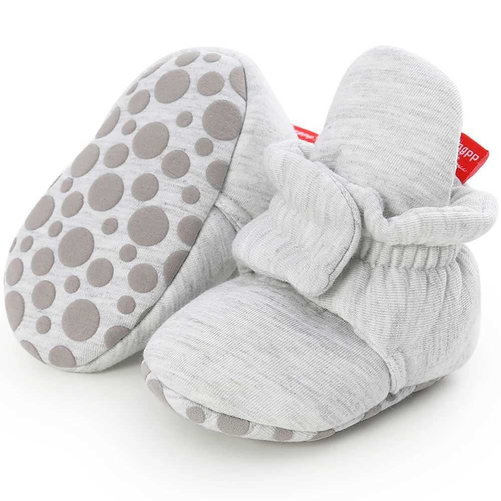 Baby shoes boots warm and non slip cotton comfortable and lightweight baby crib shoes for young children M240827