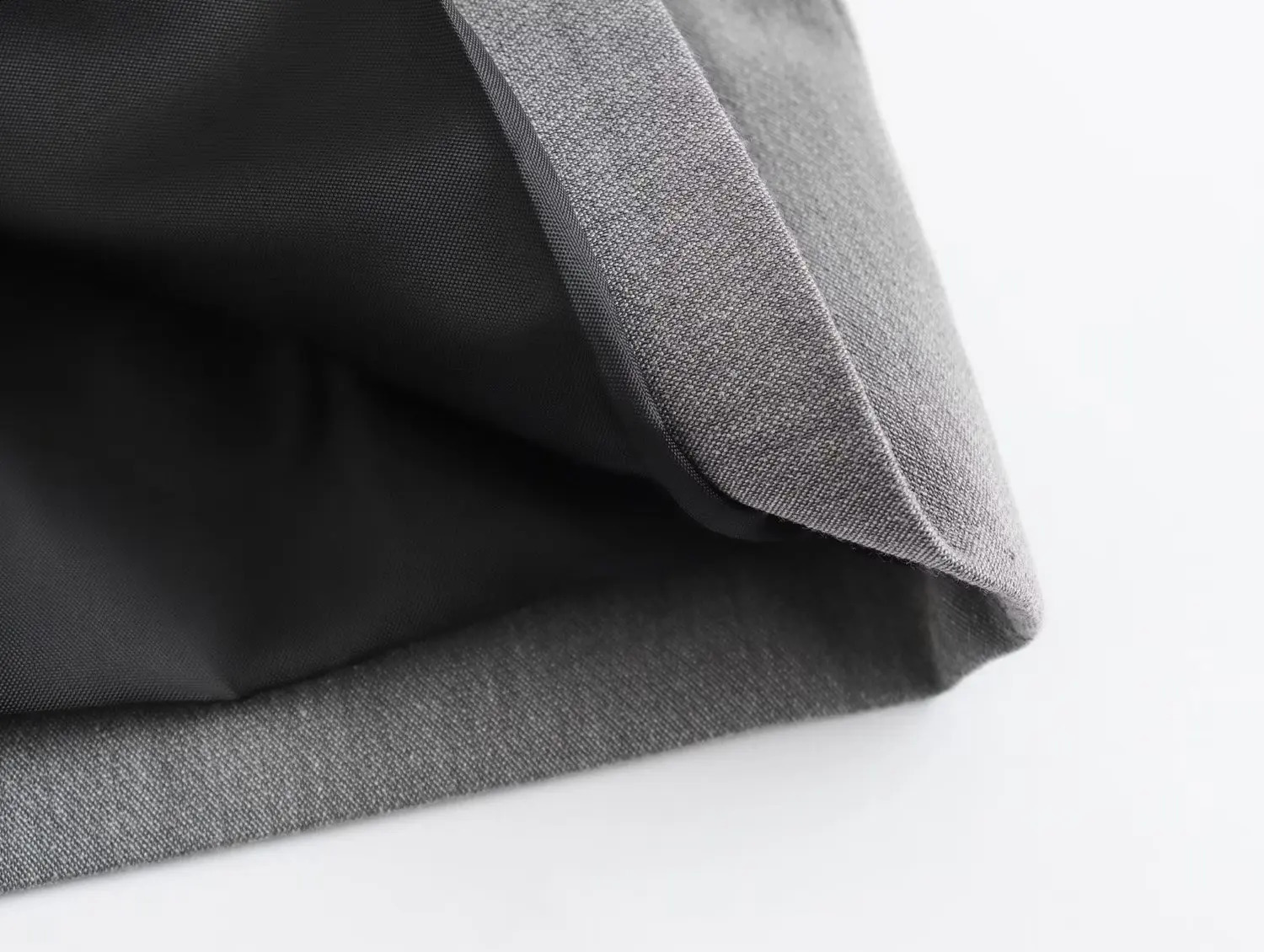 TRAF Grey Oversize Long Blazer Women Double Breasted Blazers for Women Winter Office Jacket Women Masculine Blazer Woman 240826