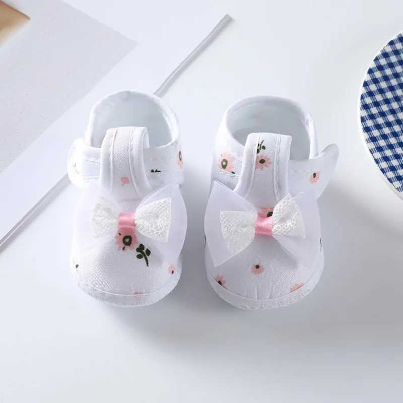 Baby girl flower decoration slider a comfortable soft bottom suitable for newborns and infants (0-8 months) M240827