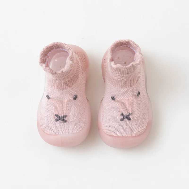 Unisex cute animal first walker non slip floor socks baby shoes childrens boots M240827