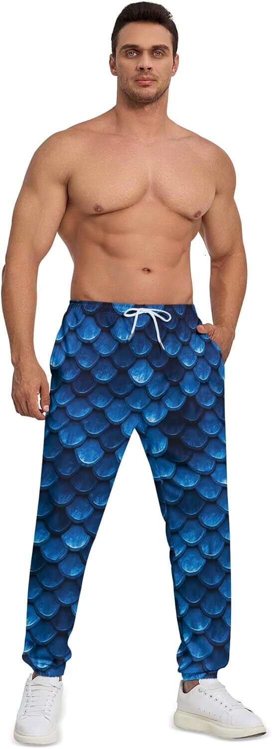 sweatpants mens Sweatpants for Men Joggers Pant 3D Printed Sports Pants Workout Pants with 2 Side Pockets sweat pants size xs-6xl w250430