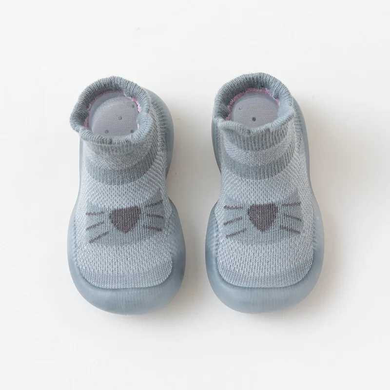 Unisex cute animal first walker non slip floor socks baby shoes childrens boots M240827