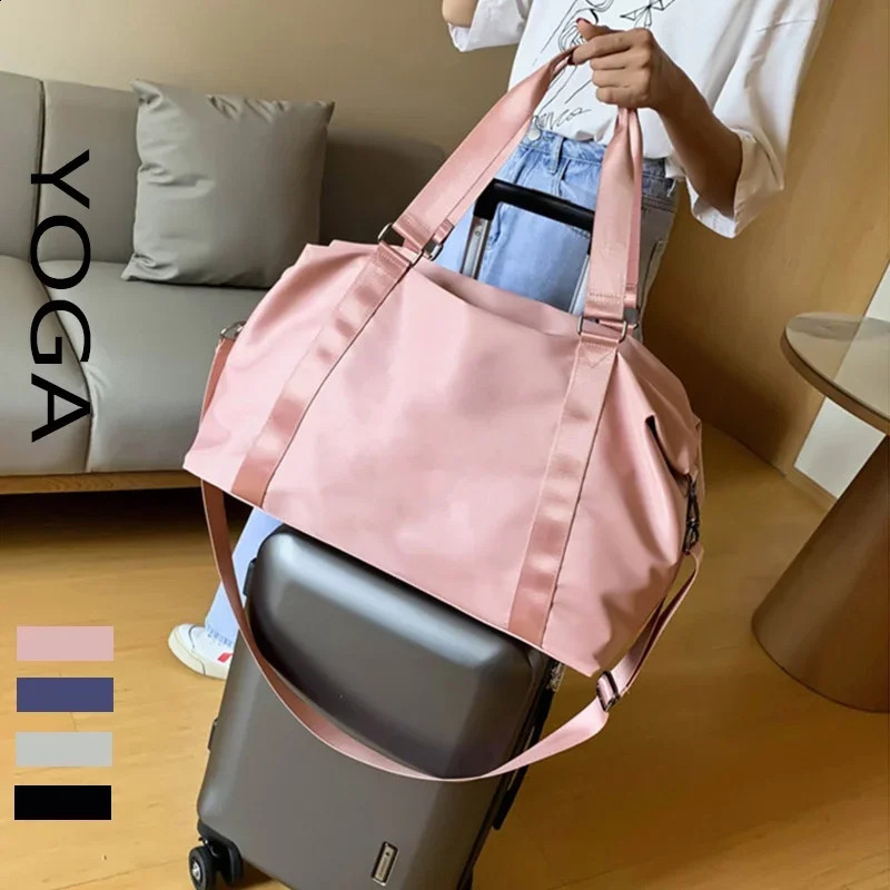 Yoga fitness handbag crossborder dry wet separation large capacity sports bag waterproof multifunctional travel 240827