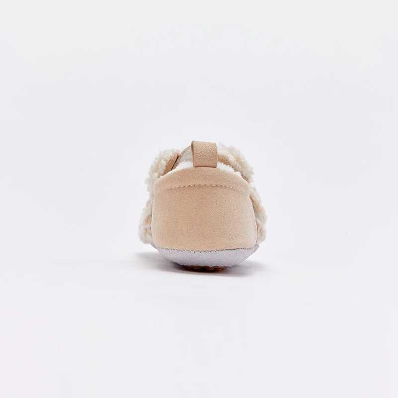 Winter Boys Fashion Cartoon First Step Walker Newborn Boys Shoes M240827