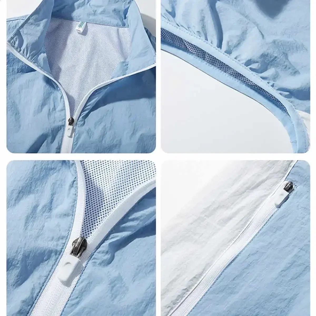Summer Fan Tank Top Mens Cool USB Cooling Outdoor Camping Air Conditioning Clothing Waterproof Sleeveless Jacket 240827