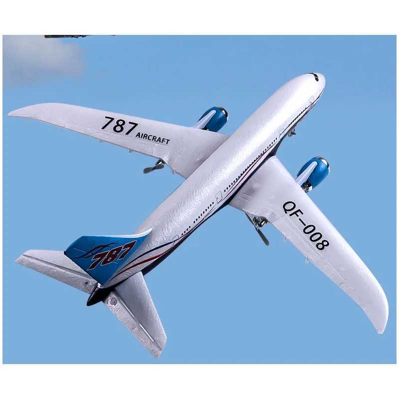 Boeing 787 Glider Electric Remote Controlled Model Three Channel Fixed Wing Plane 2.4g Novice Outdoor Toy Male Gift Free shipping