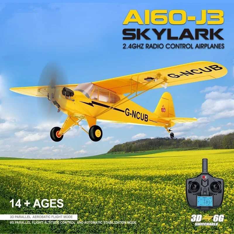 Weili XK A160 slider 5-channel RC brushless motor fixed wing remote control airplane model toy W240826 Free shipping