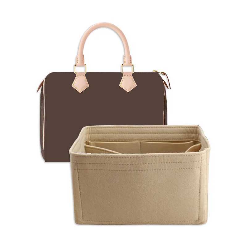 Tinberon felt insert bag organizer handbag inner bag cosmetics bag makeup storage travel bag accessories felt bag lining organizer W240826