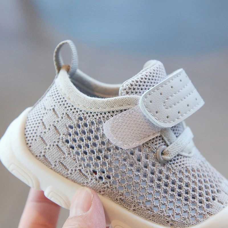Summer baby shoes for boys and girls first step walker mesh shoes breathable non slip soft sole baby shoes for boys and girls childrens shoes M240827