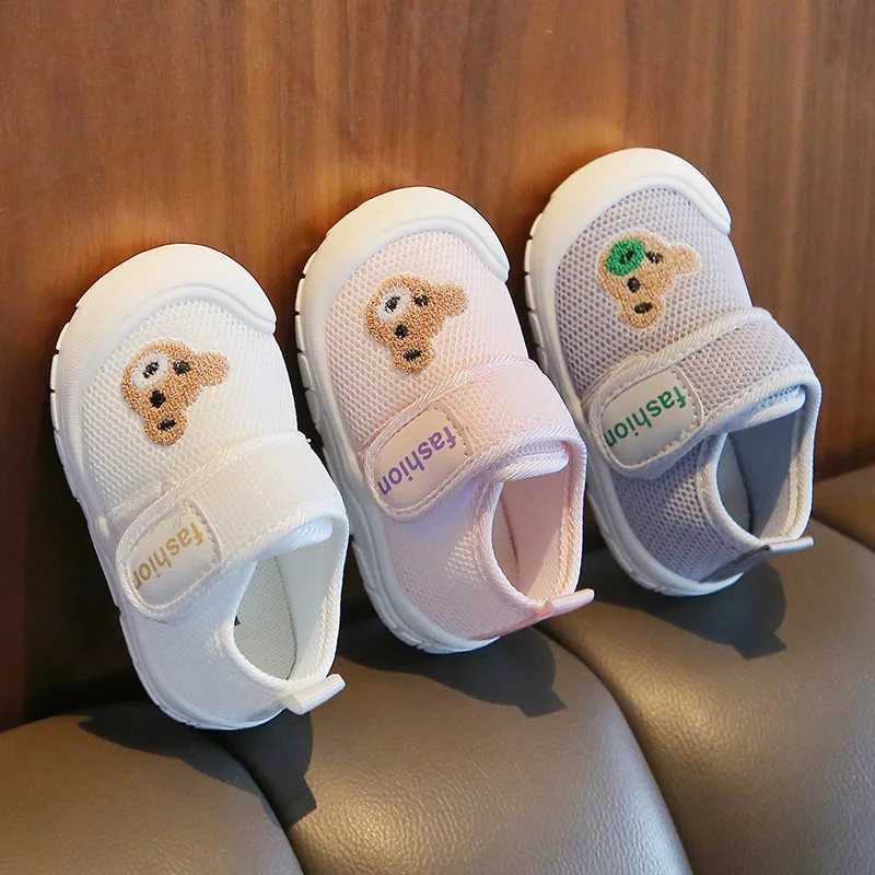 Preschool Net Casual Shoes Baby Shoes Anti slip Soft soled Tinian Shoes Mesh Breathable First Step Walker Baby Shoes Sports Shoes Baby Shoes M240827