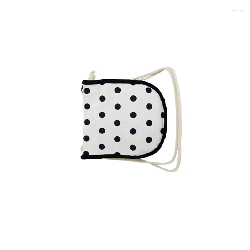 2025 NEW Bag Soft Crossbody Bags For Women Shoulder Dot Print Messenger High Quality Casual Female Beach zhanyishengli